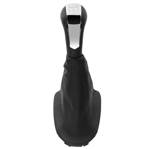 ENGOER Kompatibel Mit Chevrolet Für Spark 2011 2012 2013 2014 2015 2016 5-Gang-Schaltknauf Schalthebelmanschettenabdeckung Auto-Styling-Zubehör(Chrome) von ENGOER