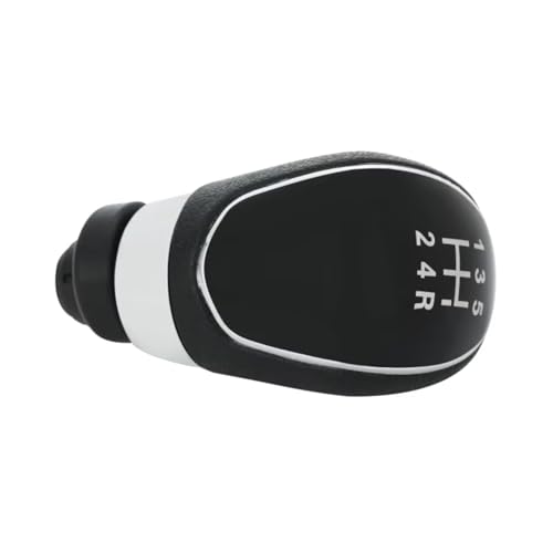 ENGOER Kompatibel Mit Ford Für Fiesta MK7 2008 2009 2010 2011 2012 2013 5 6-Gang-Schaltknauf Schalthebelgriff Autoteile(Black 5 thread) von ENGOER