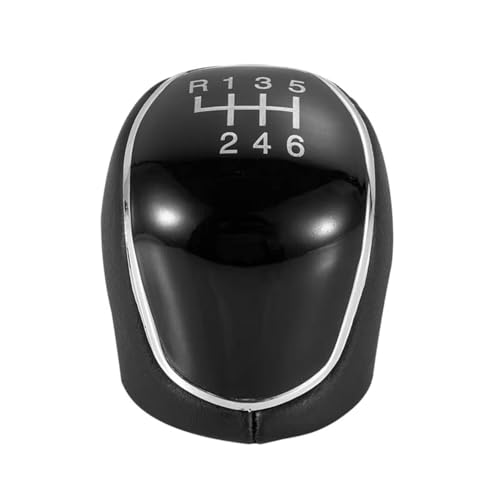 ENGOER Kompatibel Mit Ford Für Transit Für Connect 2013 2014 2015 2016 2017 2018 2019 2020 2021 5 6-Gang-Schalthebelknopf Autoteile(Black 6 speed) von ENGOER