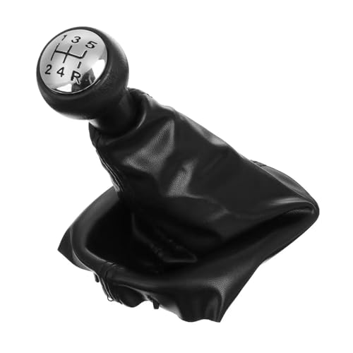 Kompatibel Mit Peugeot 406 1996 1997 1998 1999 2000 2001 2002 2003 2004 5-Gang-Schaltknauf Mit Gaitor-Abdeckung OEM: C3881C4526A(Shift With Gaitor) von ENGOER