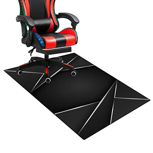 ENHS Bürostuhlunterlage Bodenmatte Stuhlunterlage, Stuhlunterlage für Gaming Stuhl & Bürostuhl, Unterlage für Teppich & Hartböden, Schreibtischstuhl Unterlage aus Robustem Material 120 x 140cm von ENHS