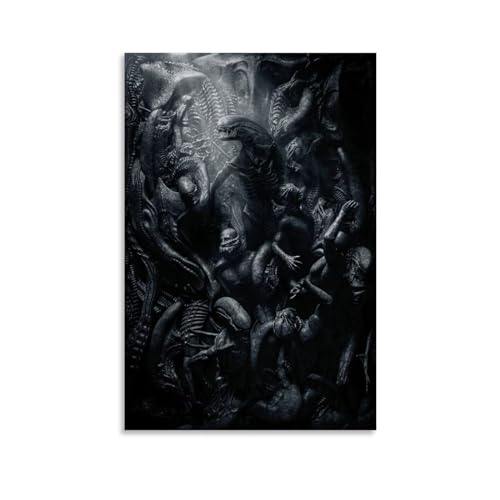 ENILSA Alien Covenant Movie Poster Dekorative Malerei Leinwand Wandkunst Wohnzimmer Poster Schlafzimmer Malerei,Wandkunst Bilddruck Moderne Familienzimmer Dekor 24x36inch(60x90cm) von ENILSA