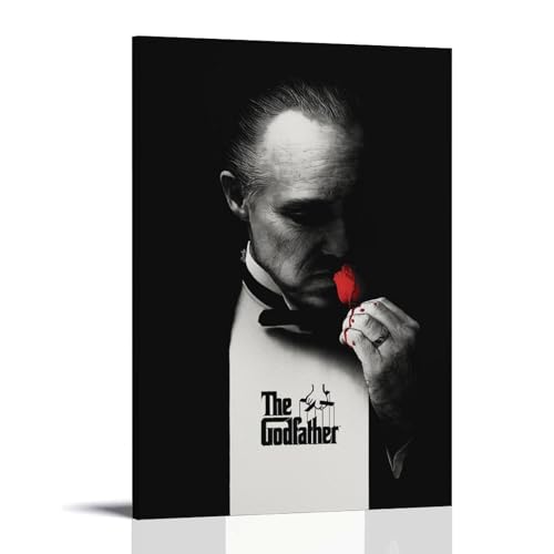 ENILSA Classic Film Top100 The Godfather Art Poster Dekorative Malerei Leinwand Wandkunst Wohnzimmer Poster Schlafzimmer Malerei,Wandkunst Bilddruck Moderne Familienzimmer Dekor 16x24inch(40x60cm) von ENILSA