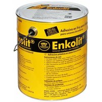 Enke - Enkolit Blech-Kaltkleber 11 kg, plastische Dichtungs- u. Klebemasse auf Bitumenbasis Sommer von ENKE