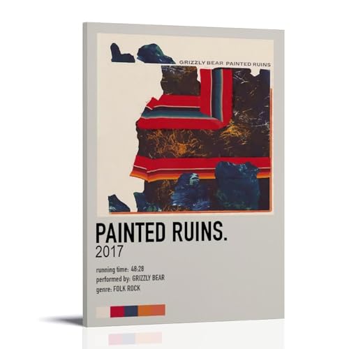 ENLLVKCBR Musikposter mit gemalten Ruinen, dekoratives Gemälde, Leinwand, Wandposter und Kunstdruck, modernes Familienschlafzimmer, Dekoration, Poster, 50 x 75 cm ENLLVKCBR Musikposter mit gemalten Ruinen, dekoratives Gemälde, Leinwand, Wandposter und Kunstdruck, modernes Familienschlafzimmer, Dekoration, Poster, 50 x 75 cm von ENLLVKCBR