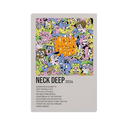 ENLLVKCBR Poster, Motiv: Hals, tiefe Musik, Poster, dekoratives Gemälde, Leinwand, Wandposter und Kunstdruck, modernes Familienschlafzimmer, Dekor-Poster, 40 x 60 cm ENLLVKCBR Poster, Motiv: Hals, tiefe Musik, Poster, dekoratives Gemälde, Leinwand, Wandposter und Kunstdruck, modernes Familienschlafzimmer, Dekor-Poster, 40 x 60 cm von ENLLVKCBR