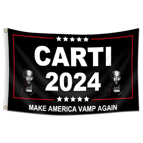 ENMOON Wandteppich mit Flagge 2024, 90 x 152 cm, Wandteppich, für Wohnzimmer, Schlafzimmer, Wohnheim von ENMOON