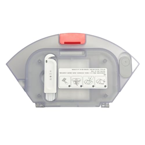 ENNQIHZR Roboter-Staubsauger, Ersatzteile, Wassertank, 2-in-1-Wassertank, Staubbox, kompatibel mit Mijia, 3C, verbesserte Version E10, E12, B112, Staubbox von ENNQIHZR