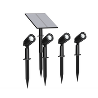 4er Set Solar Gartenstrahler, 3 Lichtmodi mit Erdspieß 4er Set Solar Gartenstrahler, 3 Lichtmodi mit Erdspieß von ENOVALITE