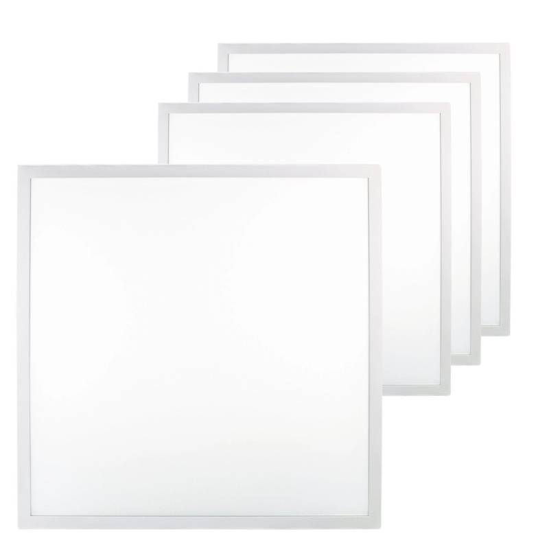 ENOVALITE 4er Pack LED Panel 62x62cm Deckenleuchte 36W 3600Lm 4000K Rasterleuchte mit Philips Driver von ENOVALITE