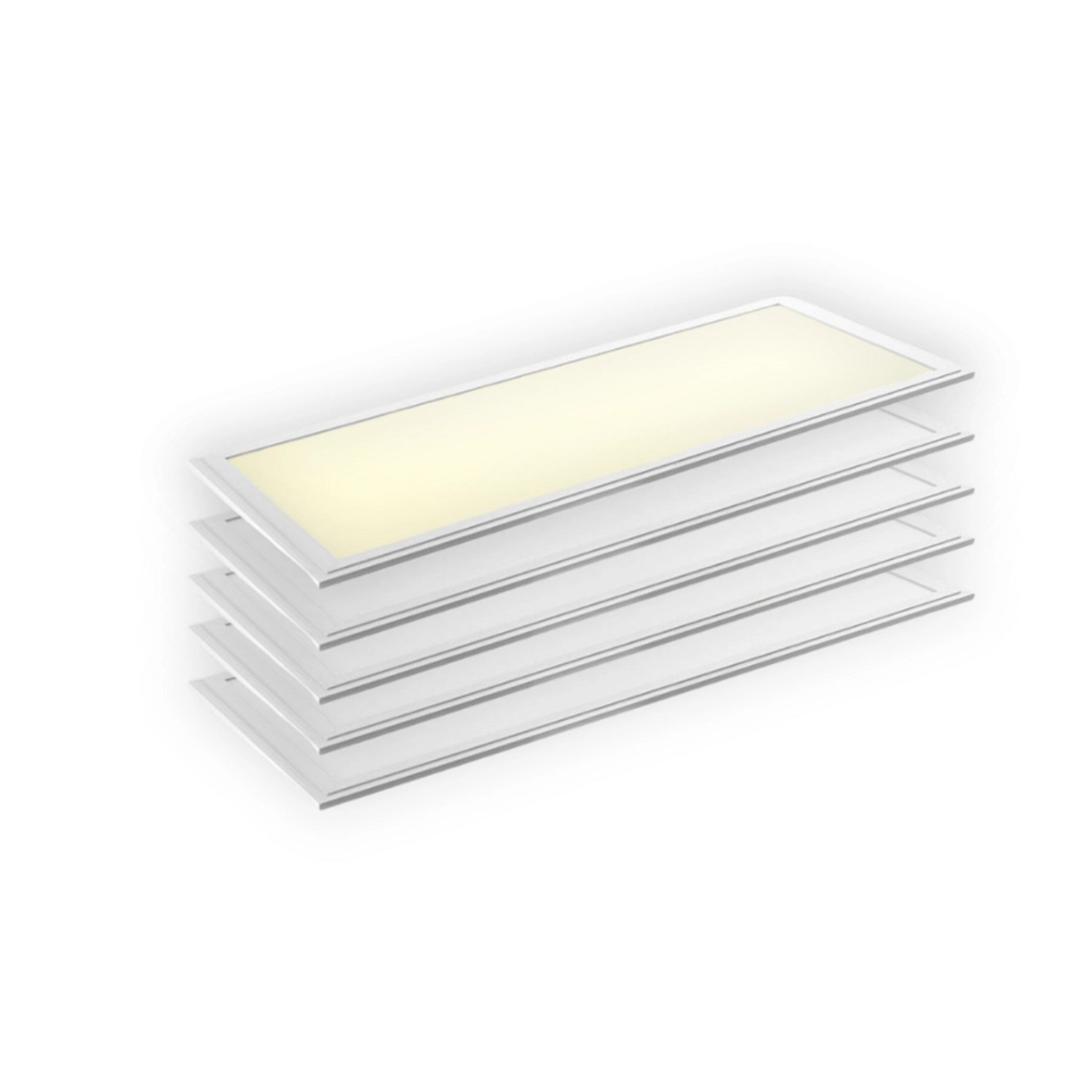 ENOVALITE 5er Pack LED-Panel 120x30 36W 3600lm Warmweiß Deckenleuchte Flimmerfrei UGR22 Ultraflache Büro-Einbauleuchte mit PHILIPS Treiber ENOVALITE 5er Pack LED-Panel 120x30 36W 3600lm Warmweiß Deckenleuchte Flimmerfrei UGR22 Ultraflache Büro-Einbauleuchte mit PHILIPS Treiber von ENOVALITE