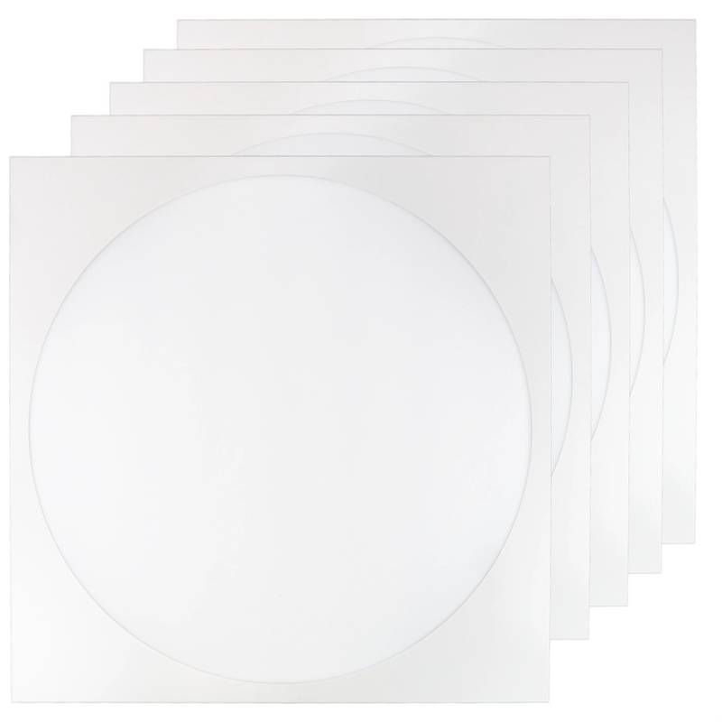 ENOVALITE 5er Pack LUNOS LED Panel 62x62 Rasterdeckenleuchte 30W LED Deckenleuchte 3600lm 4000K Neutralweiß Runder Lichtaustritt ENOVALITE 5er Pack LUNOS LED Panel 62x62 Rasterdeckenleuchte 30W LED Deckenleuchte 3600lm 4000K Neutralweiß Runder Lichtaustritt von ENOVALITE