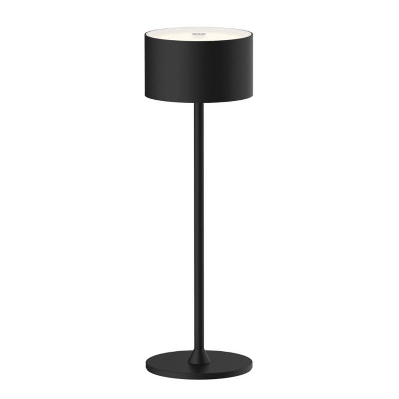 ENOVALITE Akkutischleuchte LED Dimmbar CCT Einstellbar 2700-6500K IP44 Kabellos Schwarz von ENOVALITE