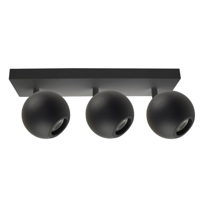 ENOVALITE Deckenspot 3-Flammig Aufbauspot GU10 Schwenkbar LED Deckenleuchte Wohnzimmerbeleuchtung Aluminium Schwarz ENOVALITE Deckenspot 3-Flammig Aufbauspot GU10 Schwenkbar LED Deckenleuchte Wohnzimmerbeleuchtung Aluminium Schwarz von ENOVALITE