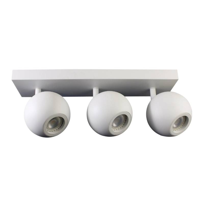 ENOVALITE Deckenspot 3-Flammig Aufbauspot GU10 Schwenkbar LED Deckenleuchte Wohnzimmerbeleuchtung Aluminium Weiß ENOVALITE Deckenspot 3-Flammig Aufbauspot GU10 Schwenkbar LED Deckenleuchte Wohnzimmerbeleuchtung Aluminium Weiß von ENOVALITE