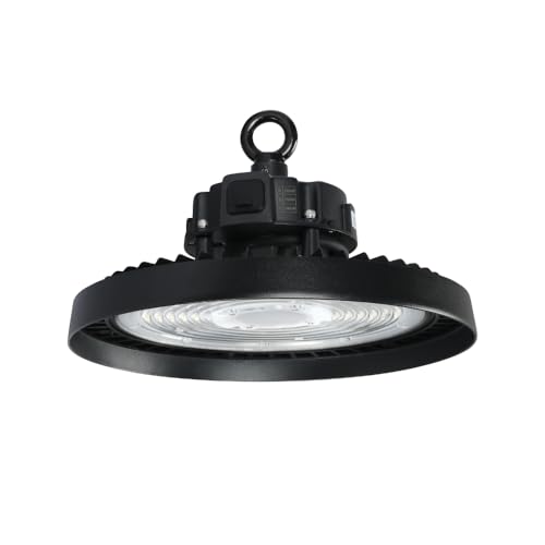 ENOVALITE Hallenstrahler LED Hallenleuchte 100W, 150W, 200W einstellbar 2 Stück, 4000K Neutralweiß, 0-10V Dimmbar, 170 lm/W, bis zu 34000 lm, IP65, IK09, UFO Lampe High Bay Werkstattbeleuchtung ENOVALITE Hallenstrahler LED Hallenleuchte 100W, 150W, 200W einstellbar 2 Stück, 4000K Neutralweiß, 0-10V Dimmbar, 170 lm/W, bis zu 34000 lm, IP65, IK09, UFO Lampe High Bay Werkstattbeleuchtung von ENOVALITE