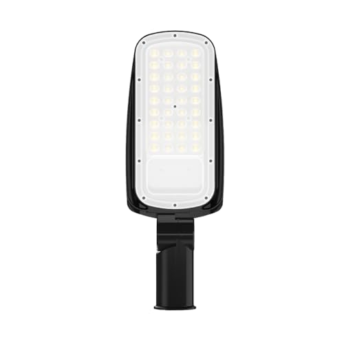 ENOVALITE LED 2 Stück Straßenlaterne 50W, 7000 Lumen 5000K neutralweiß, IP65 Außenleuchte Mastleuchte, geprüfte Straßenlampe aussen für Hof Einfahrt Parkplatz Wege, Außenbeleuchtung ENOVALITE LED 2 Stück Straßenlaterne 50W, 7000 Lumen 5000K neutralweiß, IP65 Außenleuchte Mastleuchte, geprüfte Straßenlampe aussen für Hof Einfahrt Parkplatz Wege, Außenbeleuchtung von ENOVALITE
