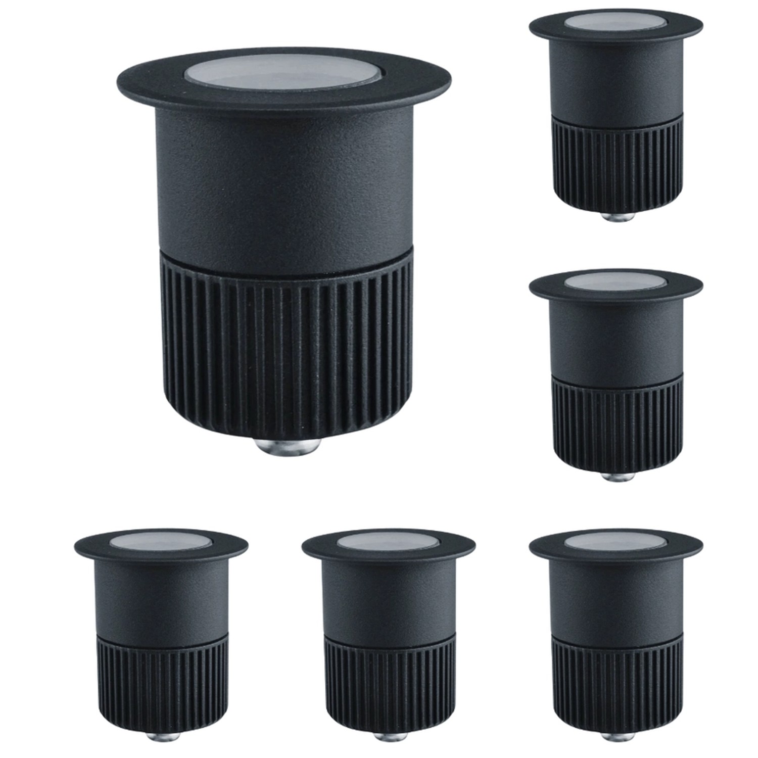ENOVALITE LED Bodenleuchte Gartenstrahler 6er Set 6x5W 6x300lm IP67 Warmweiß Bodeneinbaustrahler ENOVALITE LED Bodenleuchte Gartenstrahler 6er Set 6x5W 6x300lm IP67 Warmweiß Bodeneinbaustrahler von ENOVALITE