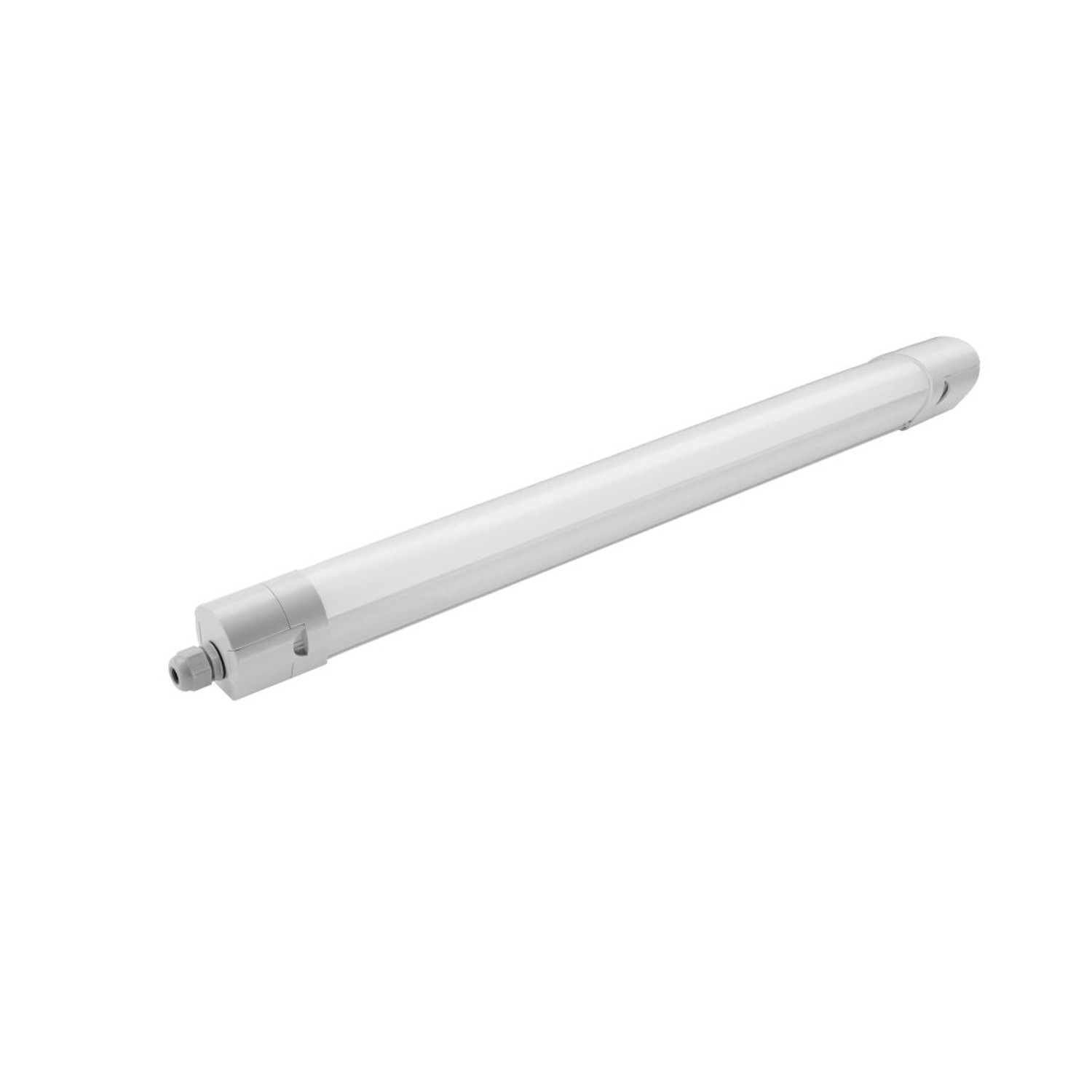 ENOVALITE LED Feuchtraumleuchte PRO 65cm 18W 2070Lm 4000K Neutralweiß IP65 OSRAM-Netzteil Wannenleuchte Durchschleifbar von ENOVALITE