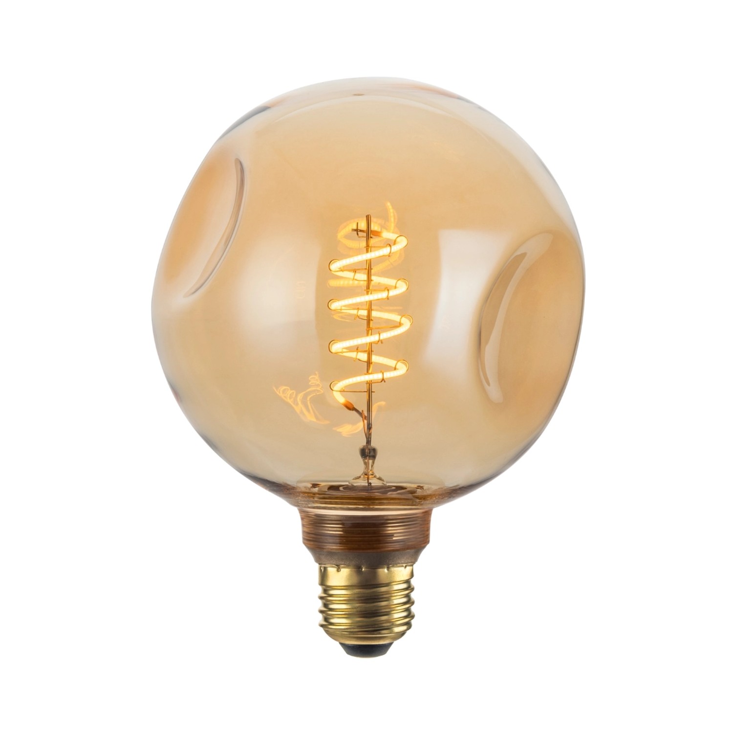 ENOVALITE LED Filament Leuchtmittel CALDERA E27 4W 2200K Dimmbar Bernstein Warmweiß 125mm Dekorative Lampe ENOVALITE LED Filament Leuchtmittel CALDERA E27 4W 2200K Dimmbar Bernstein Warmweiß 125mm Dekorative Lampe von ENOVALITE