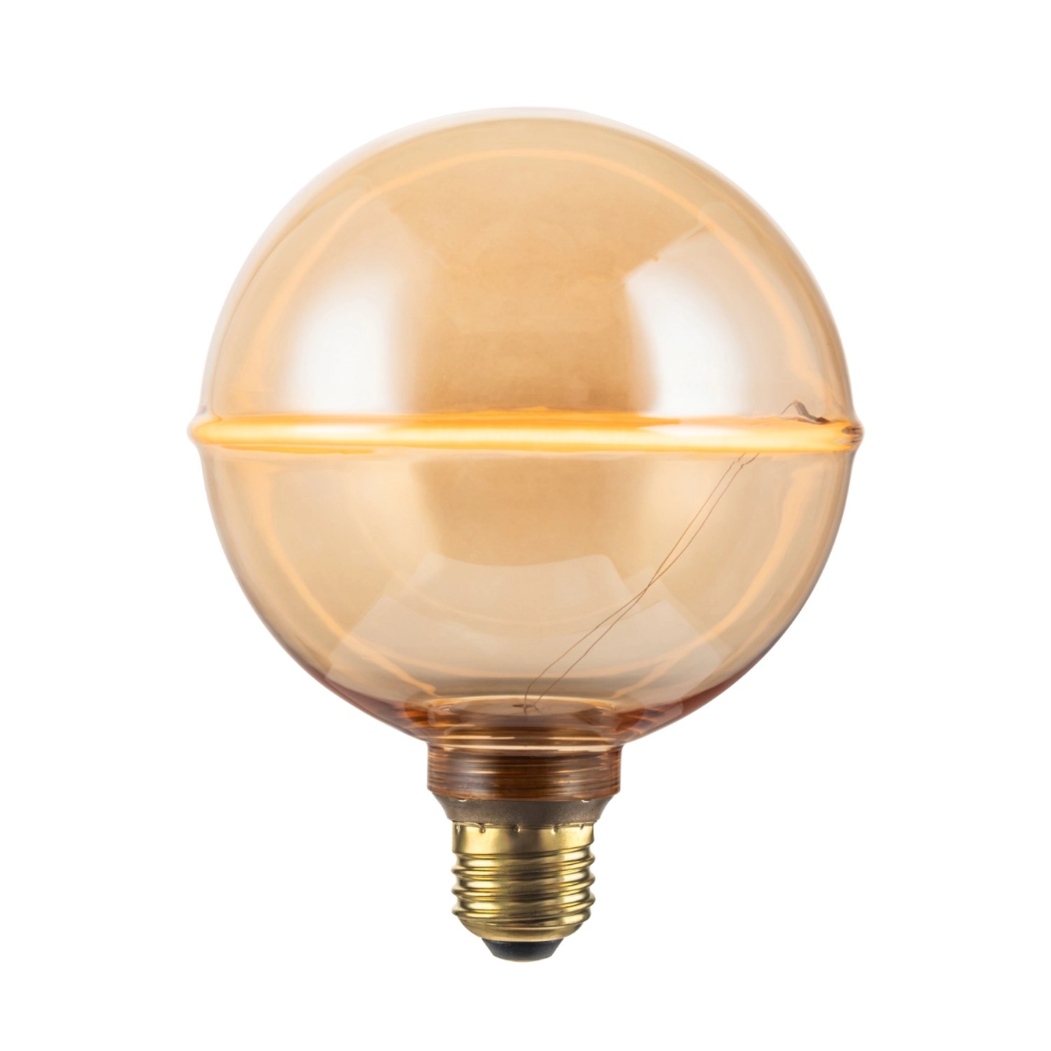 ENOVALITE LED Filament Leuchtmittel JUPITER E27 Dimmbar Warmweiß Bernstein Große Kugel ENOVALITE LED Filament Leuchtmittel JUPITER E27 Dimmbar Warmweiß Bernstein Große Kugel von ENOVALITE