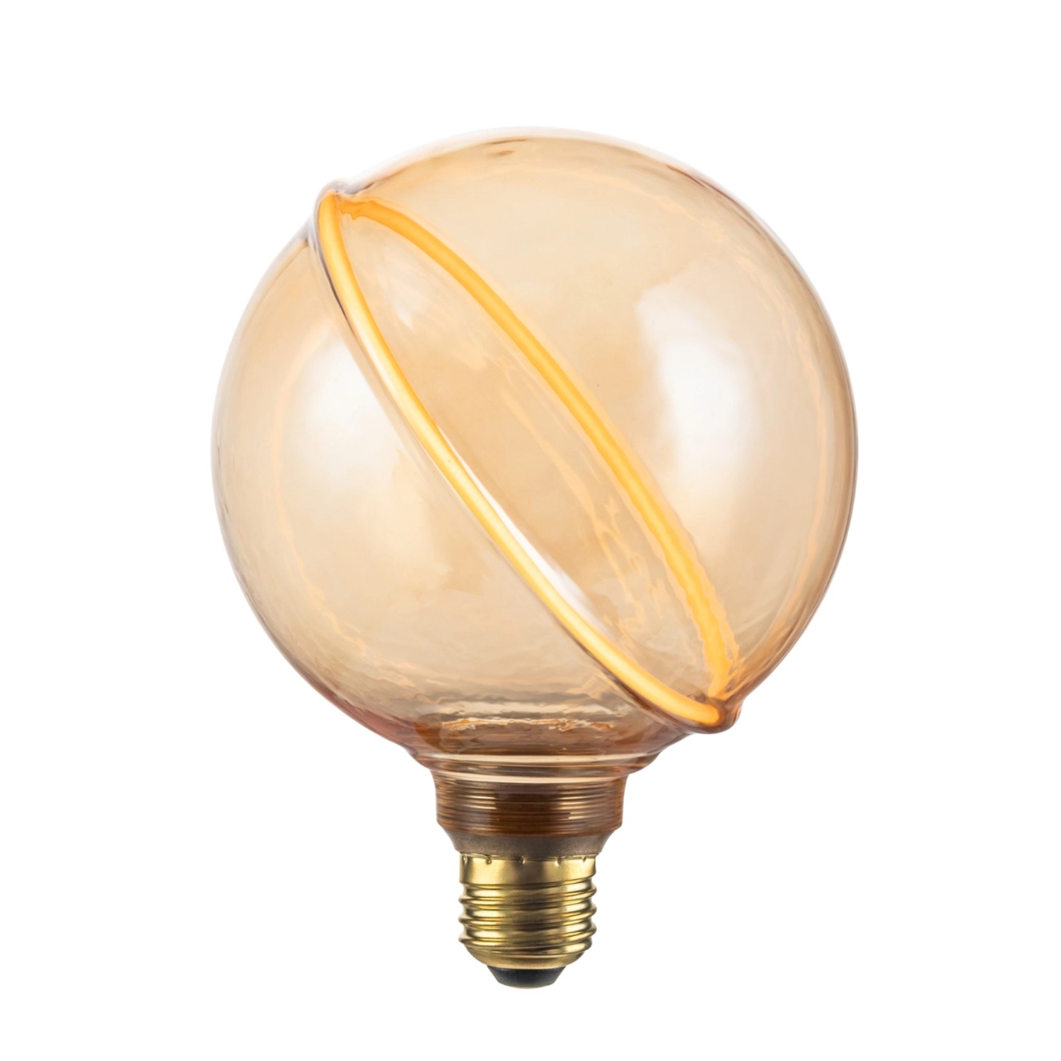ENOVALITE LED Filament Leuchtmittel NEPTUN E27 Dimmbar Warmweiß Bernstein Umlaufend Ring ENOVALITE LED Filament Leuchtmittel NEPTUN E27 Dimmbar Warmweiß Bernstein Umlaufend Ring von ENOVALITE