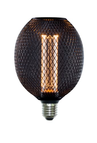 ENOVALITE LED Filament Leuchtmittel TUBE MESH Schwarz - E27 3,5W 120lm 1800K Warmweiß dimmbar - Vintage Design Ambiente Deko Glühbirne Lampe ENOVALITE LED Filament Leuchtmittel TUBE MESH Schwarz - E27 3,5W 120lm 1800K Warmweiß dimmbar - Vintage Design Ambiente Deko Glühbirne Lampe von ENOVALITE