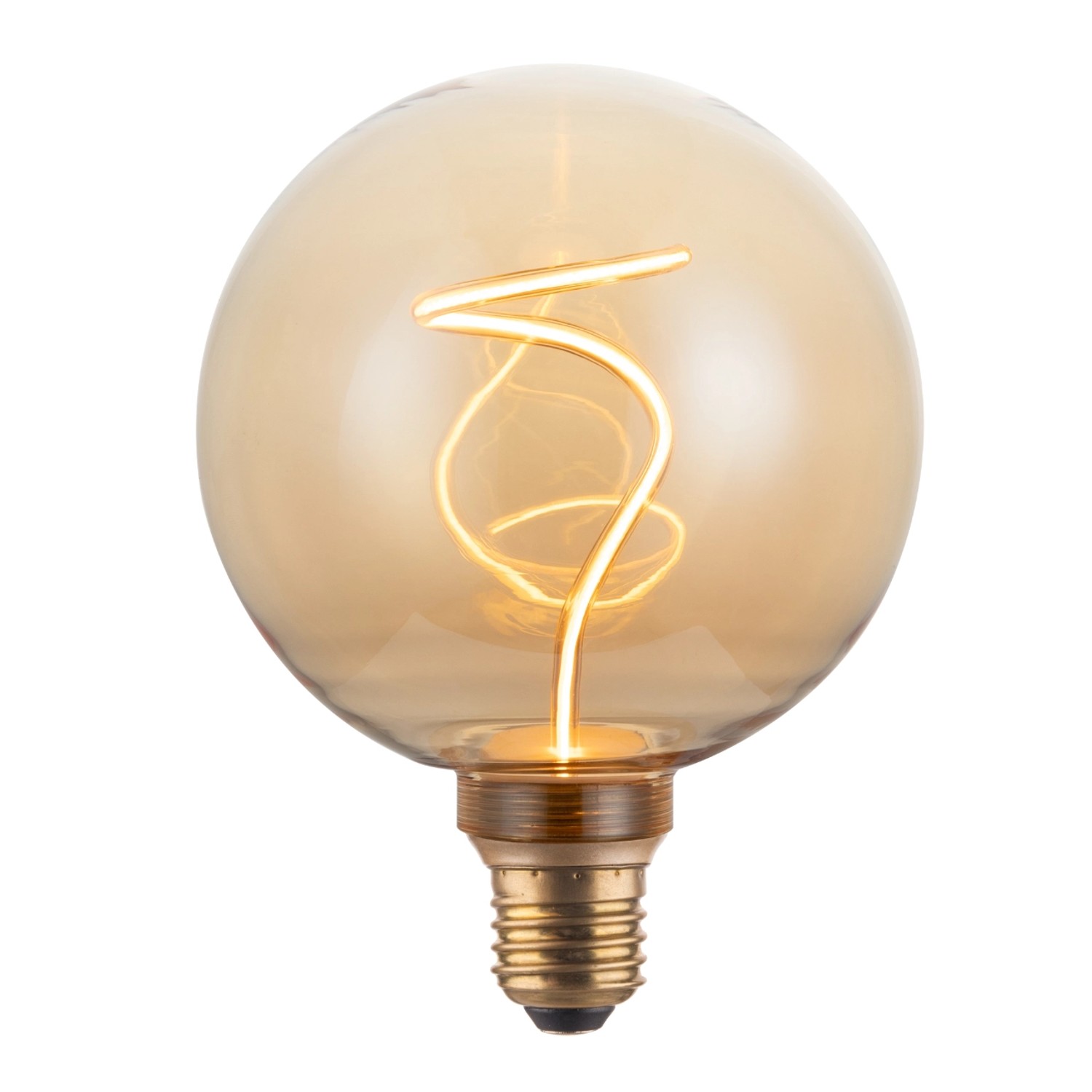 ENOVALITE LED Filament Leuchtmittel YARN GLOBE E27 Dimmbar Warmweiß Bernstein Glas ENOVALITE LED Filament Leuchtmittel YARN GLOBE E27 Dimmbar Warmweiß Bernstein Glas von ENOVALITE