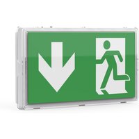 LED-Fluchtwegleuchte Ein- und Aufbau von ENOVALITE