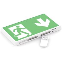 LED-Fluchtwegleuchte mit Fernbedienung von ENOVALITE