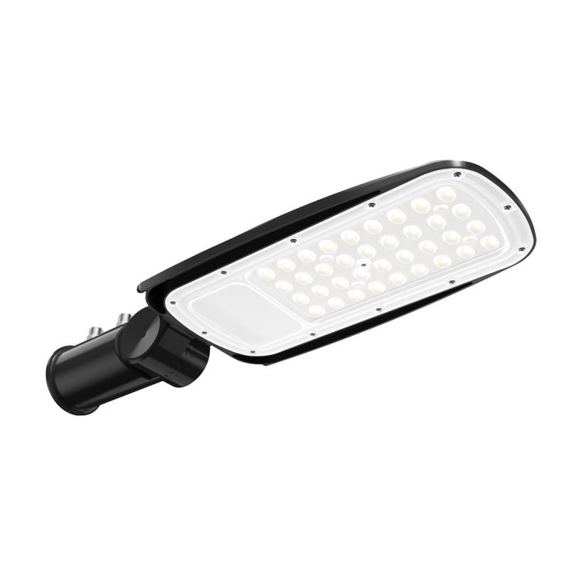 ENOVALITE LED Straßenleuchte 50W Mastleuchte 5000K Neutralweiß Parkplatzleuchte mit 7000lm IP65 von ENOVALITE