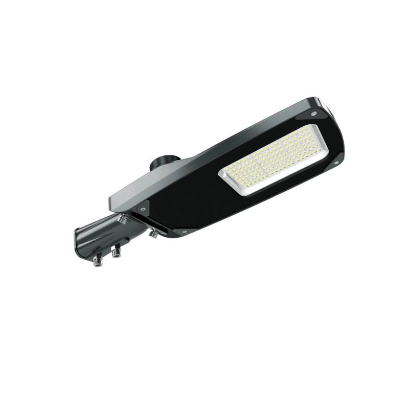ENOVALITE LED Straßenleuchte Dimmbare Straßenlampe 30W 4500lm 5000K Neutralweiß Parkplatzleuchte IP66 IK08 Profi Mastleuchte LUMILEDS LED von ENOVALITE