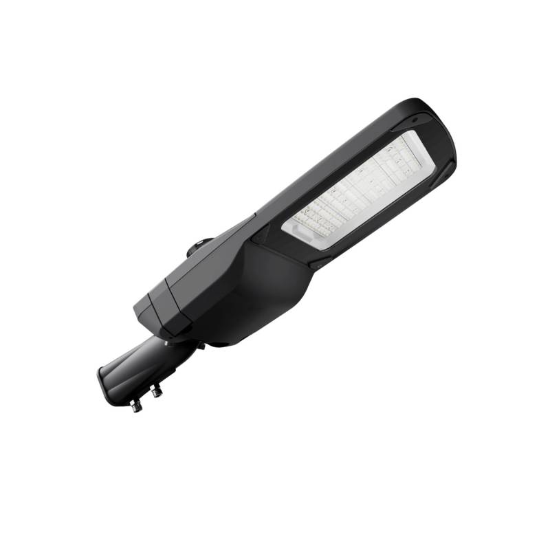 ENOVALITE LED Straßenleuchte Dimmbare Straßenlampe 80W 12000lm 5000K Neutralweiß Parkplatzleuchte IP66 IK08 Profi Mastleuchte LUMILEDS LED von ENOVALITE