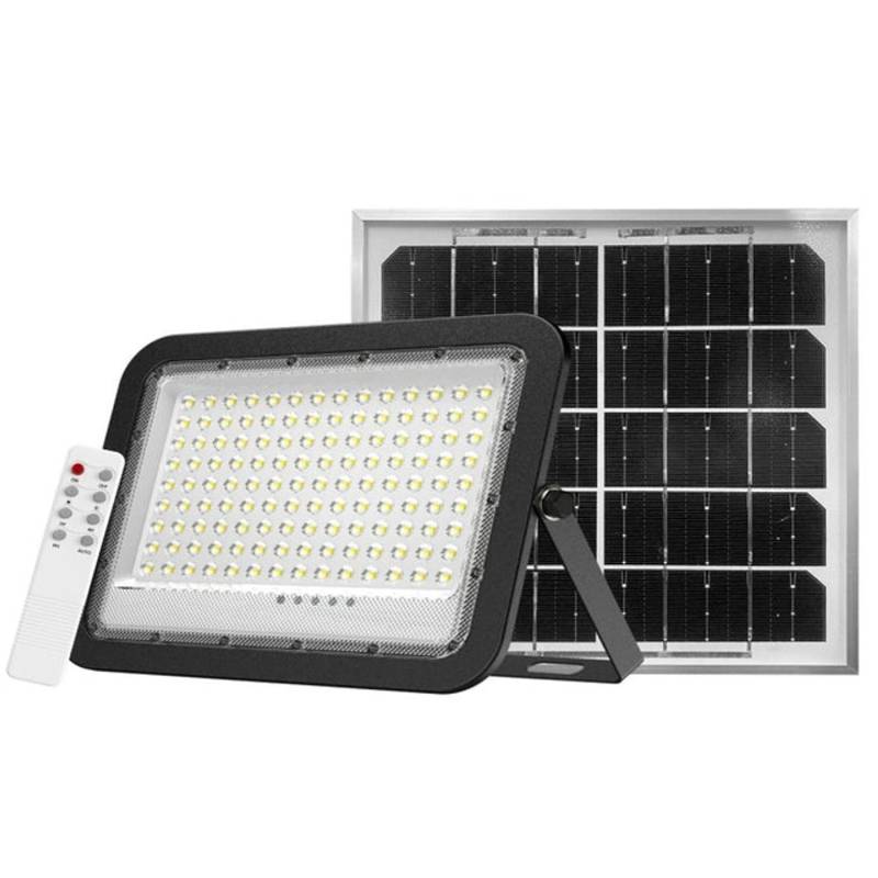 ENOVALITE Solarstrahler PRO 50W 800lm 6500K Kaltweiß IP65 Außenstrahler Solar Fluter Dämmerungssensor Fernbedienung Schwarz ENOVALITE Solarstrahler PRO 50W 800lm 6500K Kaltweiß IP65 Außenstrahler Solar Fluter Dämmerungssensor Fernbedienung Schwarz von ENOVALITE