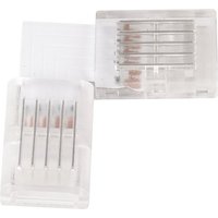 LED-Streifen Verbinder, L-förmig, 5 polig, für 10 mm RGB + einfarbige LED-Streifen geeignet LED-Streifen Verbinder, L-förmig, 5 polig, für 10 mm RGB + einfarbige LED-Streifen geeignet von ENOVALITE