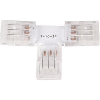 LED-Streifen Verbinder, T-förmig, 3 polig, für 10 mm CCT LED-Streifen geeignet LED-Streifen Verbinder, T-förmig, 3 polig, für 10 mm CCT LED-Streifen geeignet von ENOVALITE