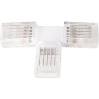 LED-Streifen Verbinder, T-förmig, 5 polig, für 10 mm RGB + einfarbige LED-Streifen geeignet LED-Streifen Verbinder, T-förmig, 5 polig, für 10 mm RGB + einfarbige LED-Streifen geeignet von ENOVALITE