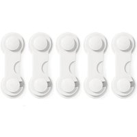 10-teiliges Set Kindersicherungen für Kleiderschränke, Türsicherungen für Babys, Türstopper für Babys, Kindersicherungen mit Klebefläche 10-teiliges Set Kindersicherungen für Kleiderschränke, Türsicherungen für Babys, Türstopper für Babys, Kindersicherungen mit Klebefläche von ENOWELIR