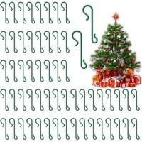 230 Stück grüne S-Haken für Weihnachtskugeln – zum Aufhängen von Bäumen, Dekorationen, Kränzen und festlichem Efeu 230 Stück grüne S-Haken für Weihnachtskugeln – zum Aufhängen von Bäumen, Dekorationen, Kränzen und festlichem Efeu von ENOWELIR