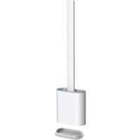 BürsteSilikon-Toilettensitz mit Halterung, BürstensetFlexibler Silikon-Toilettensitz und -Halterung für Badezimmer[C] von ENOWELIR