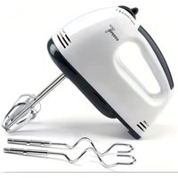 Elektrischer Handmixer – 7 Geschwindigkeitsstufen – 2 Schneebesen – 2 Knethaken Elektrischer Handmixer – 7 Geschwindigkeitsstufen – 2 Schneebesen – 2 Knethaken von ENOWELIR