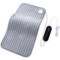 Elektrisches Heizkissen 50 x 100 cm mit 9 Heizstufen, 4 Timerstufen (EU-Stecker) von ENOWELIR