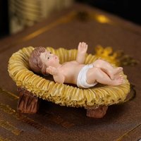 Jesuskind in der Krippe Figur, Jesuskind in der Krippe Figur, Weihnachtsfigur aus Resin Jesuskind in der Krippe Figur, Jesuskind in der Krippe Figur, Weihnachtsfigur aus Resin von ENOWELIR