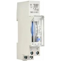 Mechanischer 24-Stunden-Timer, 15-Minuten-Mindesttimer, Schienenmontage, eingebaute Batterie, SUL180a, AC220–240 V, Grau Mechanischer 24-Stunden-Timer, 15-Minuten-Mindesttimer, Schienenmontage, eingebaute Batterie, SUL180a, AC220–240 V, Grau von ENOWELIR