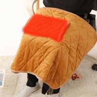 USB-Heizdecke aus monokristallinem Fleece für den Winter, Größe: 60 x 80 cm (Kamel) von ENOWELIR