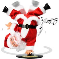 Umgekehrt rotierendWeihnachtsmann-Plüschtier, animierte Weihnachtsmann-Weihnachtsdekorationen Umgekehrt rotierendWeihnachtsmann-Plüschtier, animierte Weihnachtsmann-Weihnachtsdekorationen von ENOWELIR