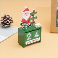 Weihnachtsdekorationen, Adventskalender, Spielzeug, Geschenke, Weihnachtsmann aus Holz, Bürodekorationen von ENOWELIR
