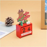 Weihnachtsdekorationen, Adventskalender, Spielzeug, Geschenke, Weihnachtsmann aus Holz, Bürodekorationen von ENOWELIR