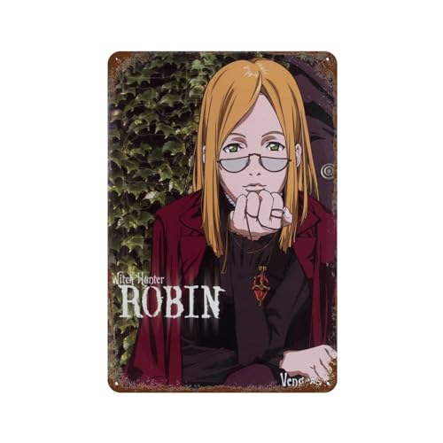 Anime Hexe Hunter Robin Retro Poster Metall Blechschild Chic Kunst Retro Eisen Malerei Bar Menschen Höhle Cafe Familie Garage Wanddekoration Anime Hexe Hunter Robin Retro Poster Metall Blechschild Chic Kunst Retro Eisen Malerei Bar Menschen Höhle Cafe Familie Garage Wanddekoration von ENQIAOLIU