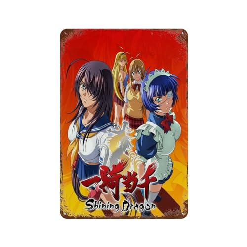 Anime Ikki Tousen Blechschild Vintage Metall Pub Club Cafe Bar Home Wandkunst Dekoration Poster Retro Anime Ikki Tousen Blechschild Vintage Metall Pub Club Cafe Bar Home Wandkunst Dekoration Poster Retro von ENQIAOLIU